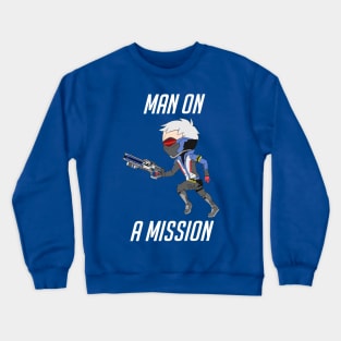 Man On A Mission Crewneck Sweatshirt